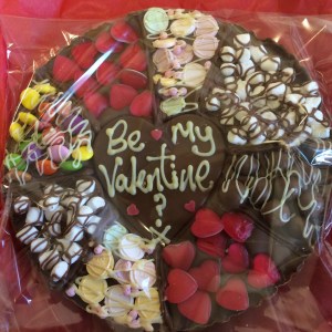 valentine pizza